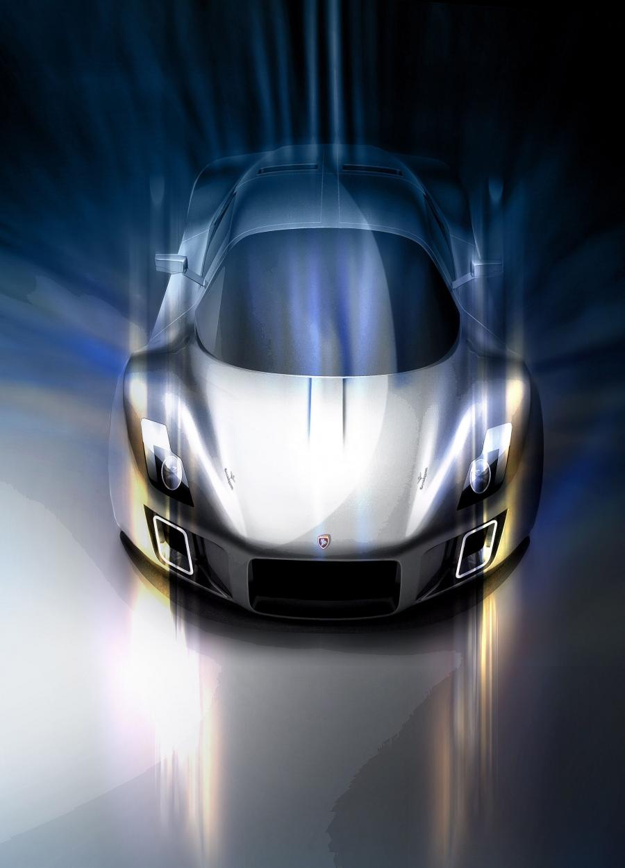 Эскиз Gumpert Tornante 2011 года  (фото 21 из 43)